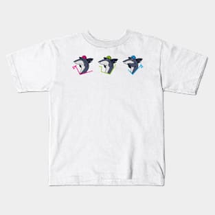 The three sharks Kids T-Shirt